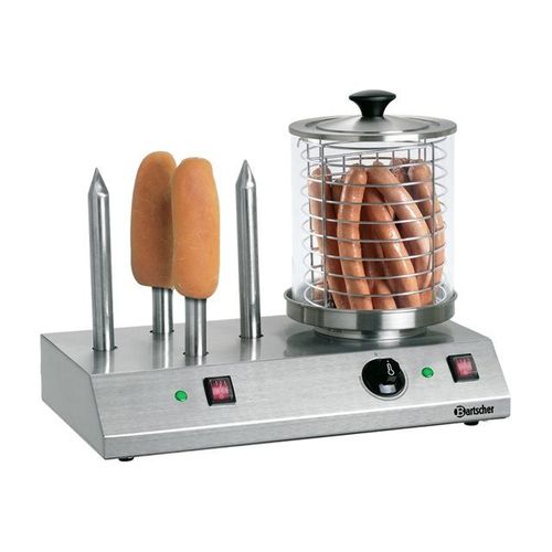 Bartscher CHF 434 - Appareil à hot dog - 960 Watt - acier inoxydable
