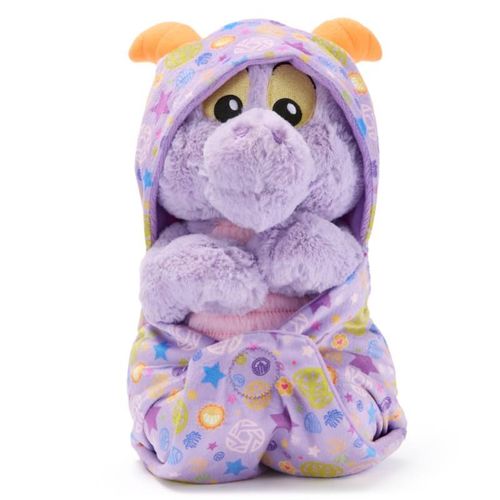 Petite peluche Figment EPCOT Disney Babies avec lange, 27 cm
