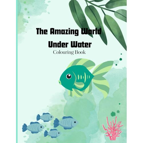 Sea Coloring Book: Cute Animal Coloring Book For Kids 3-7