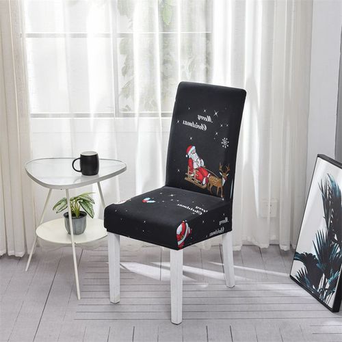 Housses De Chaise Extensibles Pour Décoration De Noël,Housse De Fauteuil,Matériau Élastique,Protecteur De Chaise,Salle À Manger,Bureau,Banquet - Type [Color 14]-1 Piece