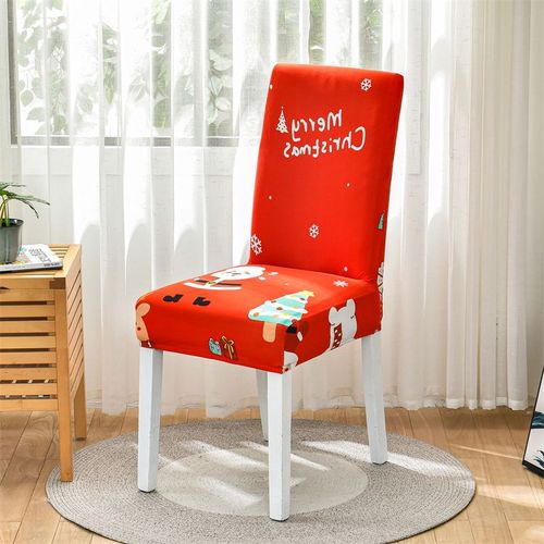 Housses De Chaise Extensibles Pour Décoration De Noël,Housse De Fauteuil,Matériau Élastique,Protecteur De Chaise,Salle À Manger,Bureau,Banquet - Type [Color 15]-1 Piece