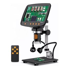 Microscope numérique 1000 x 7 pouces avec 8 LED 1080p