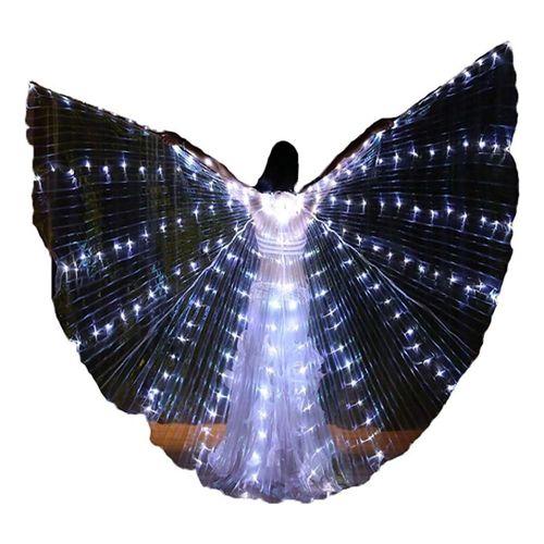 Costume De Danse Avec Ailes Lumineuses Et Led