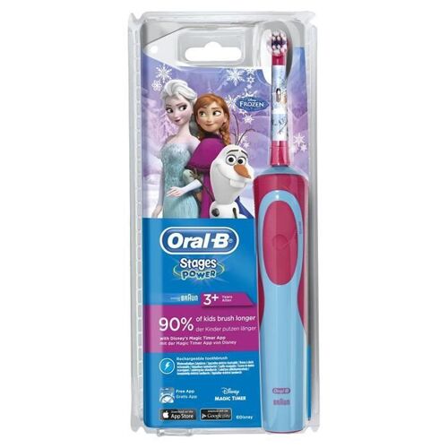 Oral-B Stages Power - Brosse À Dents Électrique Pour Enfant - Reine Des Neiges