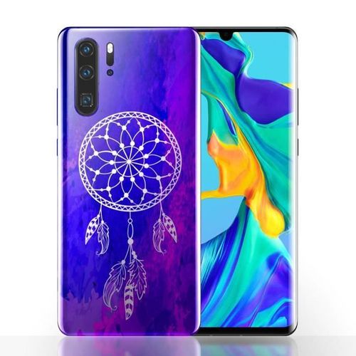 Coque Huawei P30 Blue Dreamcatcher / Housse Tpu Attrape Reve, Anti Chocs