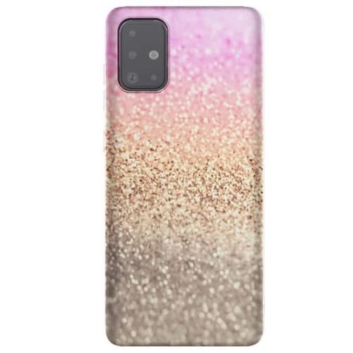 Coque Pour Samsung Galaxy A51 Gatsby Glitter Pink | Skull
