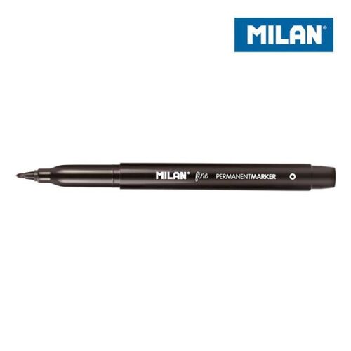 Pack 10 Feutres Noirs Permanents Pointe Fine Milan.