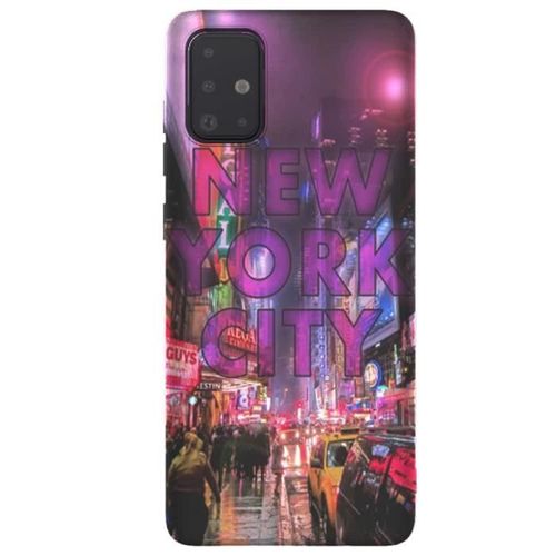 Coque Pour Samsung Galaxy A51 New York City Broadway Rose | Villes