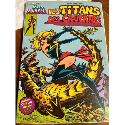 Miss Marvel N.7 Les Titans Des Cavernes Artima