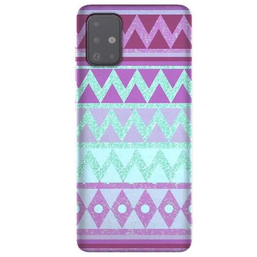 Coque Pour Samsung Galaxy A51 Tribal Chevron Rose | Tribal