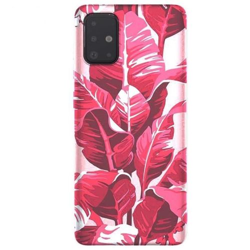 Coque Pour Samsung Galaxy A51 Palmier Rose | Nature