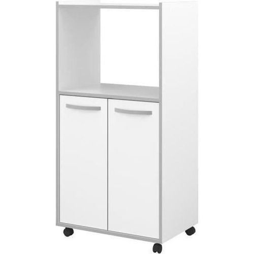 Oslo Desserte De Cuisine L 60cm Blanc