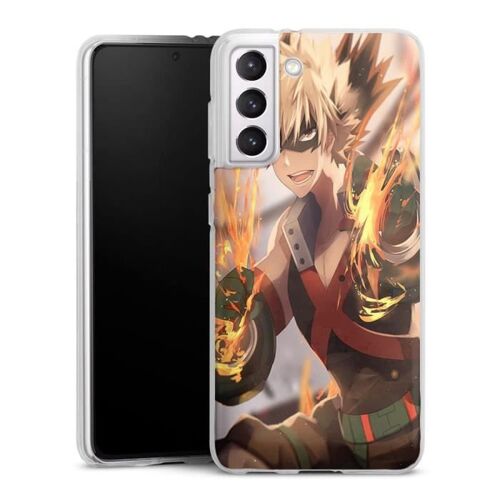 Coque Silicone Compatible Samsung Galaxy S21 FE Katsuki | Manga | Silicone