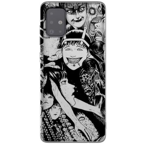 Coque samsung a51 antichoc Junji ito Collage