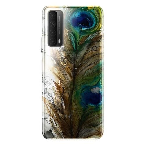 Coque Huawei P Smart 2021 Plume de Paon