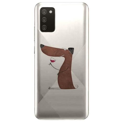 Coque Samsung Galaxy A02S Funny Teckel - Silicone - Animaux