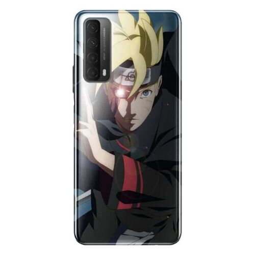 Coque Huawei P Smart Boruto Jougan | Silicone | Antichocs | Manga