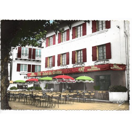 40. Landes, Vieux Boucau, Hotel Restaurant Du Centre.