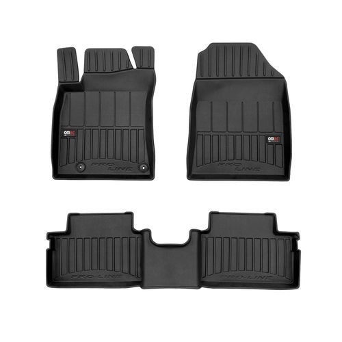 Tapis De Sol Pour Kia Ceed 2018-2025 Caoutchouc Noir Tpe