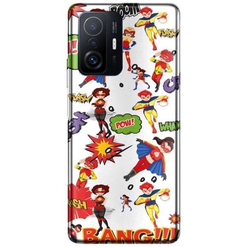 Coque Compatible Xiaomi 11t 5g, Pro Super Hero Blanc