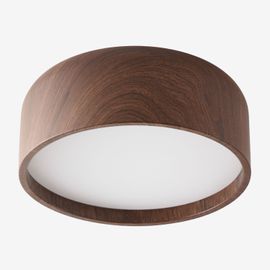 Plafonnier En Fer Glatzer Marron Bois Foncé