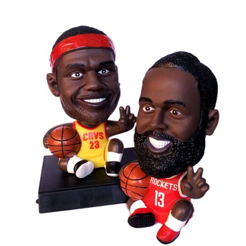 James Harden 13# Jouet Poupée Houston Rockets Hou Décoration De Voiture Pour Les Fans De Basket-Ball Souvenirs