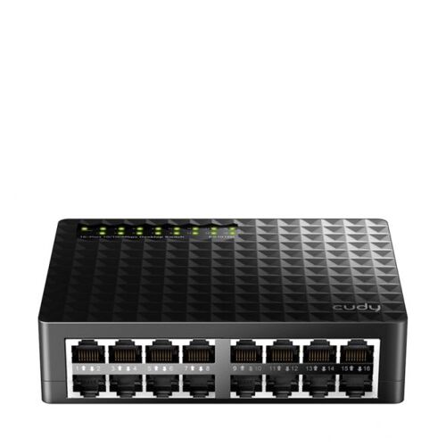 Cudy FS1016D commutateur réseau Fast Ethernet (10/100) Noir