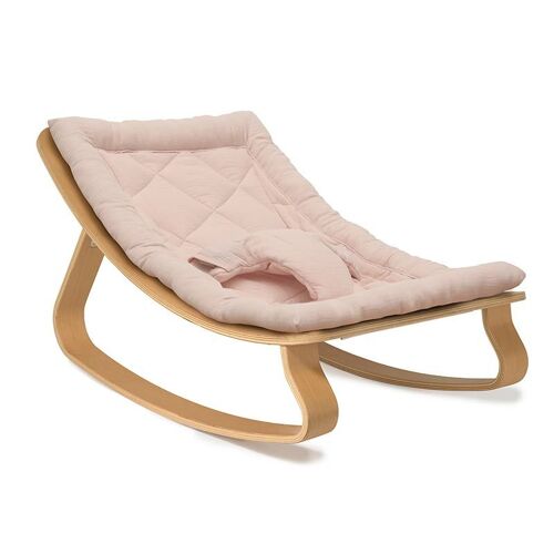 Transat En Bois De Hêtre Levo Avec Coussin Au Choix - Nude