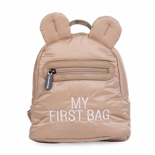 Sac À Dos Enfant My First Bag Matelassé Beige - Childhome
