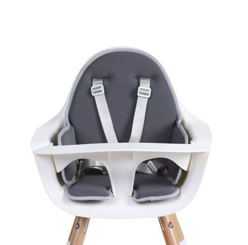 Coussin Pour Chaise Haute Evolu En Néoprène Gris Foncé