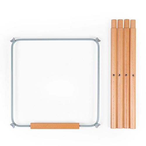 Kit De Pieds Long Et Repose Pieds Pour Chaise Haute Evolu - Menthe