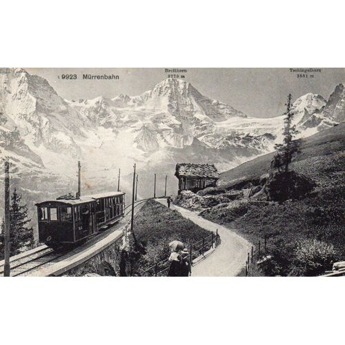 Cpa Debut Xx Eme Siecle N° 9923 Mürrenbahn - Suisse - Paysage Et Transports- Carte Non Ecrite Edition Photoglob