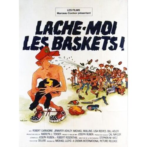 Lache Moi Les Baskets -Véritable Affiche De Cinéma Pliée -Format 60x80 Cm- De Joseph Ruben Avec Robert Carradine, Jennifer Ashley, Michael Mullins, Lisa Reeves- 1976