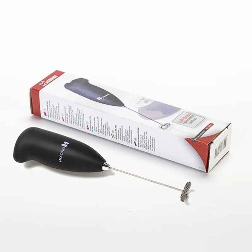 Mousseur à lait électrique portatif,Mini cafetière,batteur à ?ufs pour agitateur à Cappuccino,mélangeur Portable,outils de fouet de cuisine - Type Black #B