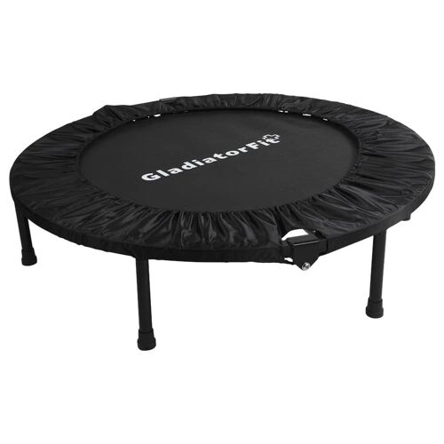 Mini Trampoline De Fitness Ø 100cm Pour Intérieur Et Extérieur
