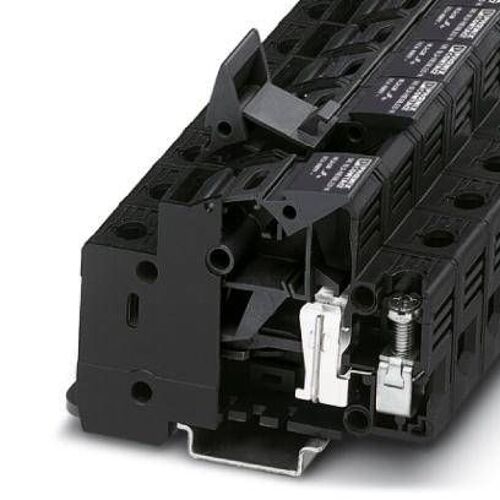 Bloc de jonction porte-fusible Phoenix Contact UK 10,3-HESI 1000V 3211236 noir 10 pc(s)