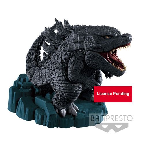 Godzilla King Of The Monsters Statuette Deforme Pvc Godzilla 9 Cm