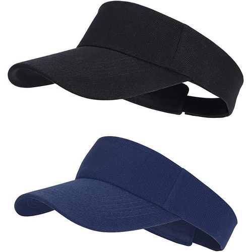 Few-Casquette Visière Femme Homme Anti-Uv Visiere Soleil Unisexe Réglable Sport Cap Pour Golf Tennis Running Baseball