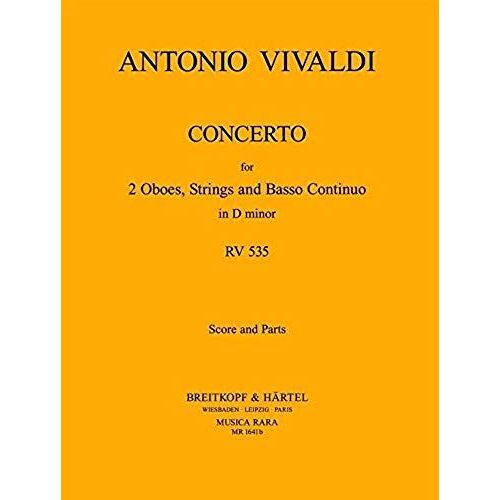 Concerto In D Rv 535 / Partition D'étude