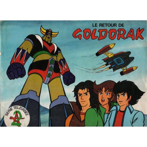1 Pochette D'image Neuve De Stickers Le Retour De Goldorak (Mazinger) Éditions Age Educatifs Série Tv A2 80's Comme Panini, Manneken Ou Americana