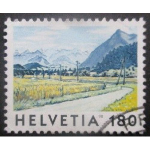 Suisse N°1585 Tableau Oblitéré