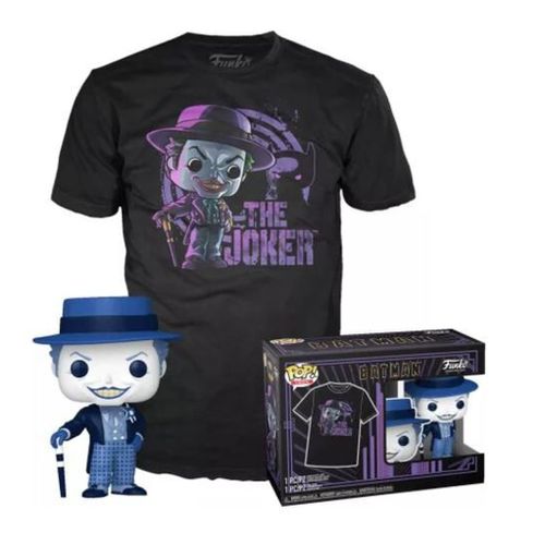 Funko Pop&tee - Batman 1989 - The Joker - Taille L
