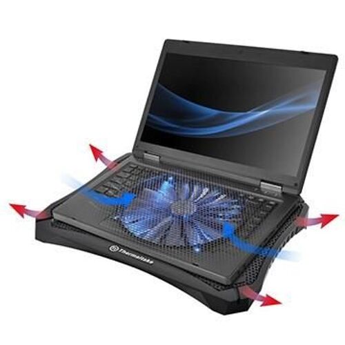 Thermaltake Massive V20 Coussin de refroidissement pour ordinateur portable - Noir