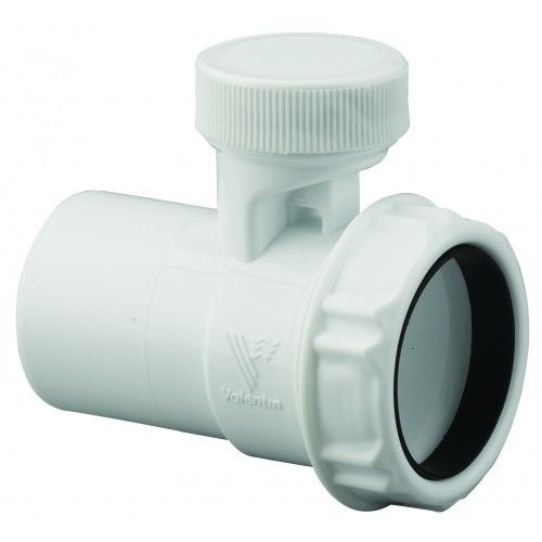 Soupape anti-vide -plastique - blanc Diamètre 40 mm VALENTIN