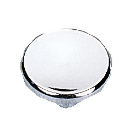 Bouton de meuble concave -chromé - 25 mm CADAP