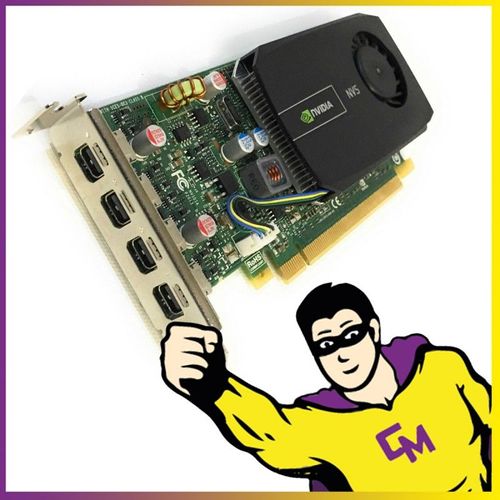 Carte Graphique Nvidia Quadro NVS510 2Go PCI-e Mini Display-Port Low-Profile