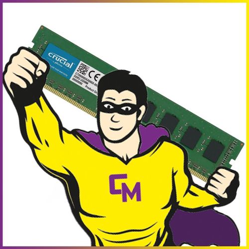 2Go RAM Crucial CT25664BA160B.D8FER2 DDR3L PC3-12800U 1600Mhz 1.5v CL11