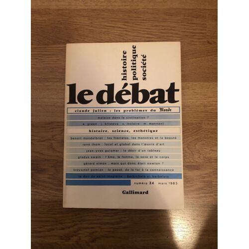 Le Débat 24 - Mars 1983