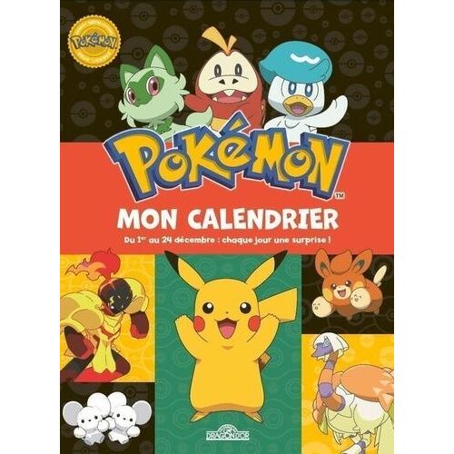 Calendrier De L'avent Pokémon - Inclus : Du Fil Doré Pour Suspendre Tes Créations Partout Dans La Maison !