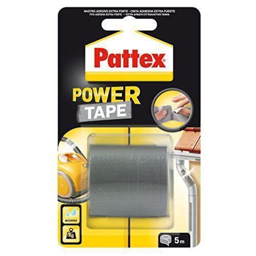 Pattex Power Tape Ruban adhésif multi-usages, 5m gris - 1659547